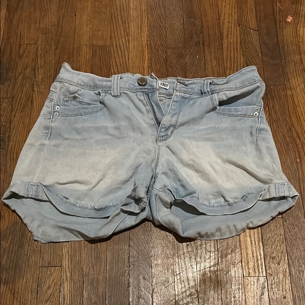 YMI Light Blue Jean Shorts